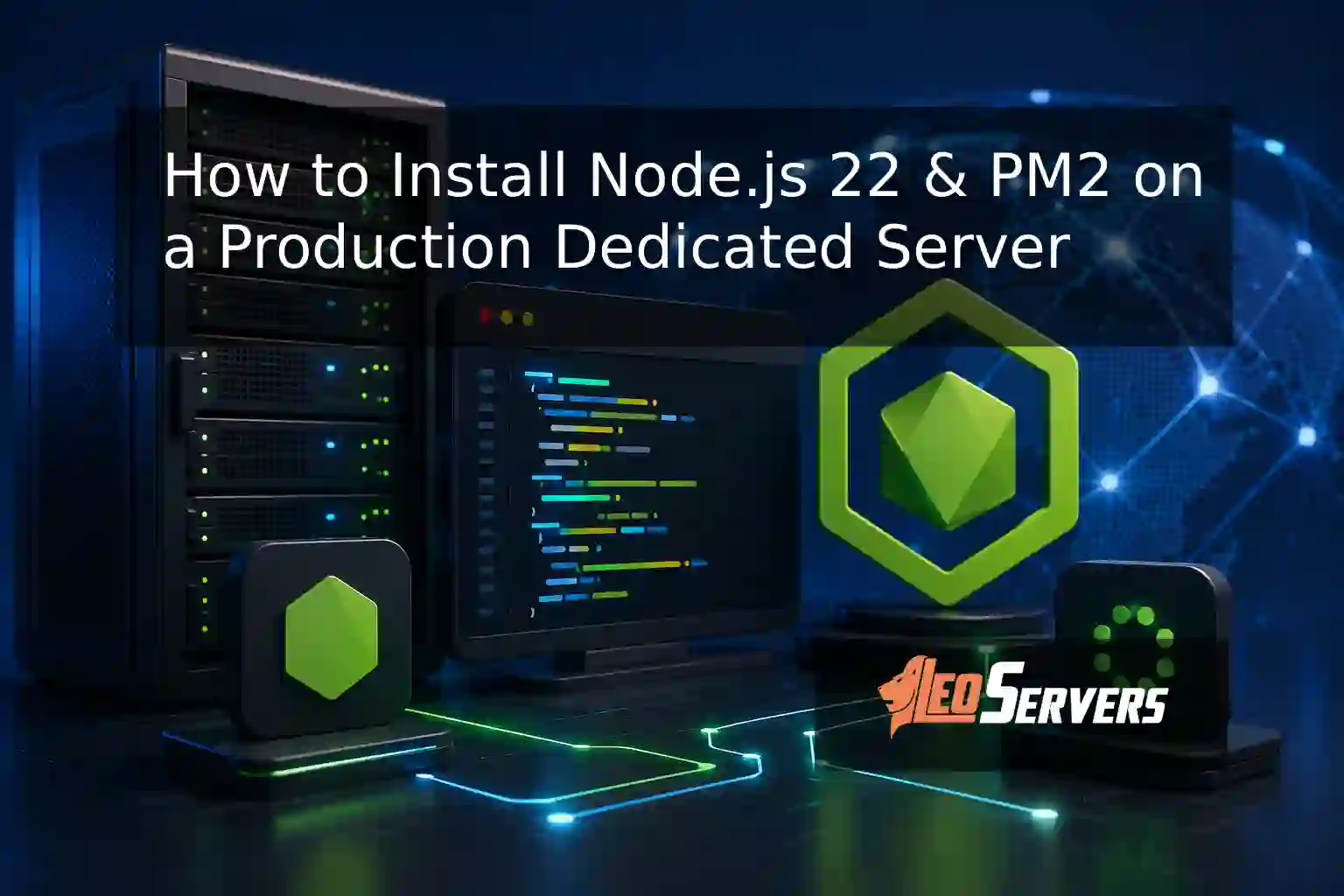 Install Node.js 22 and PM2 on Dedicated Server